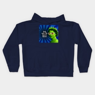 God save the Lizard Queen Kids Hoodie